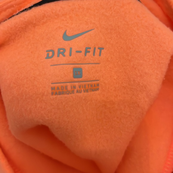 Nike Air Midlayer Women’s Running Top – Bright Mango/Reflective Silver - Picture 11 of 11